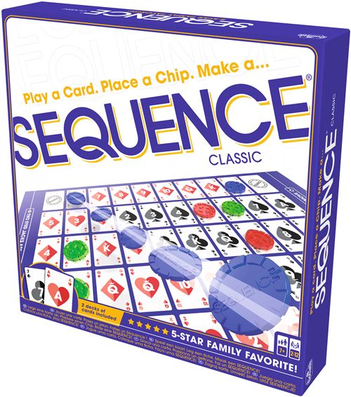 Jeu De Stratégie Goliath Sequence 919752.606 – Classique Des USA, 2 Joueurs Ou Plus