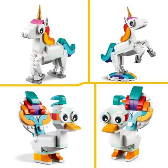 LEGO Creator 3in1 31140 - Licorne magique