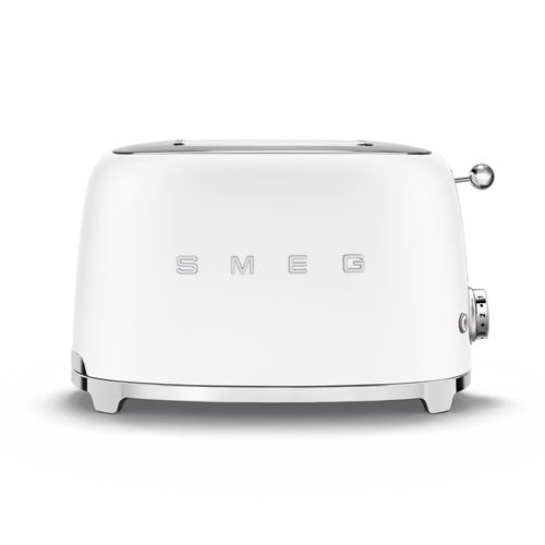 Grille pain Smeg Années 50 TSF01WHMEU 2 tranches 950 W Blanc