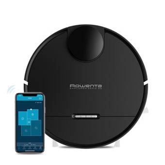 Aspirateur robot Rowenta X-Plorer Série 95 RR7975WH Noir - 1