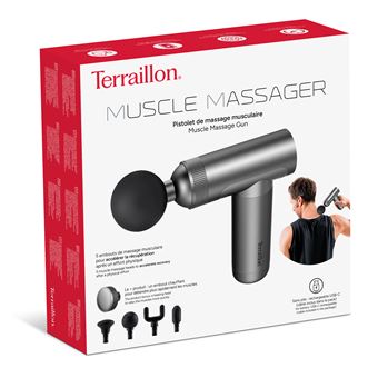 Pistolet de massage Terraillon 15308 Gris