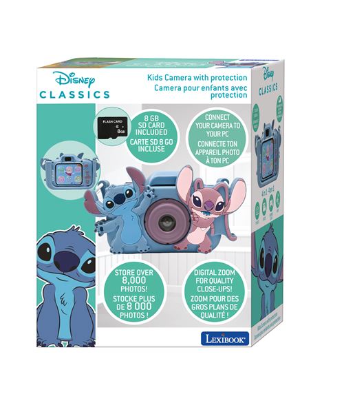 Lexibook Multicolore Jeu Électronique Caméra Pour Enfants Avec Protection Stitch