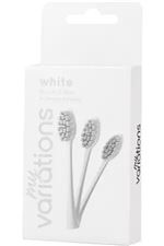 Pack de 3 Têtes de brosse My Variations SOHEAWHTTRIO Blanc