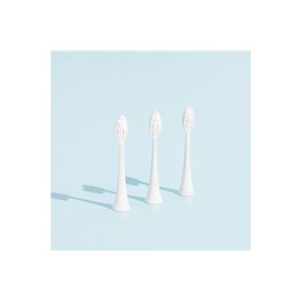 Lot De 6 Têtes De Brosses à Dents Souples MY VARIATIONS - Pour Brosses à Dents Rotatives, Couleur Blanche - Neuf