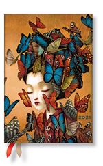 Mini Agenda Paperblanks Madame Butterfly Horizontal