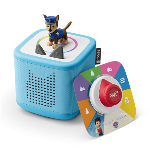 Conteuse D’Histoires Tonies Mon Coffret Interactif Toniebox 2 Paw Patrol Pat’Patrouille Bleu Ciel