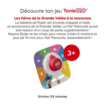 Coffret Tonieplay La Pat' Patrouille - Jeu Interactif Sans écran, Compatible Toniebox 2 - Pour Enfants 3 à 9 Ans