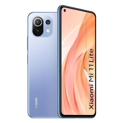 Smartphone Xiaomi Mi 11 Lite 6.55 Double SIM 128 Go Bleu