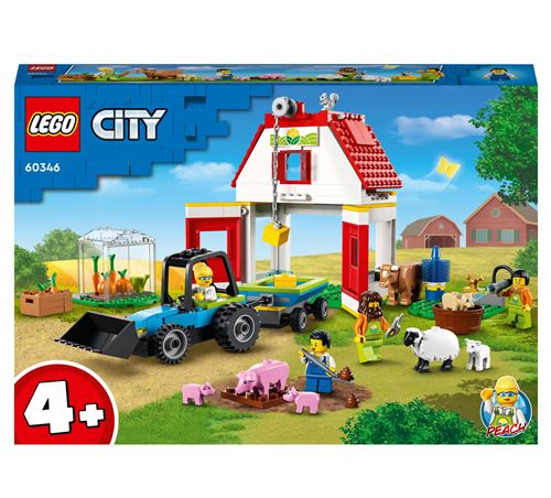 LEGO® City 60346 La grange et les animaux de la ferme