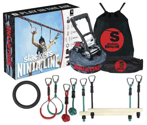 Roue D'Inertie Slackline Ninja - 26cm Diamètre - Support 150kg - Pour Fitness Et Équilibre