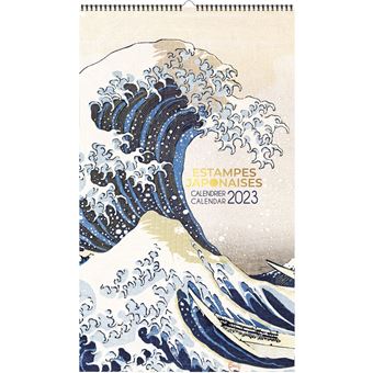 CALENDRIER 2023 49X29 ESTAMPES JAPONAISE