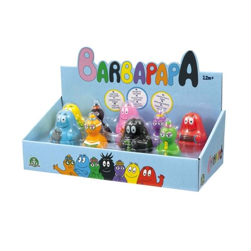 Coffret de 9 figurines Famille Barbapapa - Figurine pour enfant