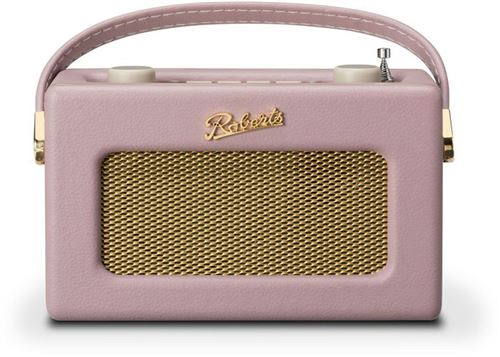 Roberts Revival Uno BT - DAB draagbare radio - schemerroze