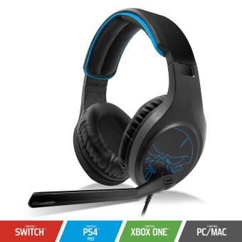 Casque Gaming filaire Spirit of Gamer Elite H20 Noir et bleu