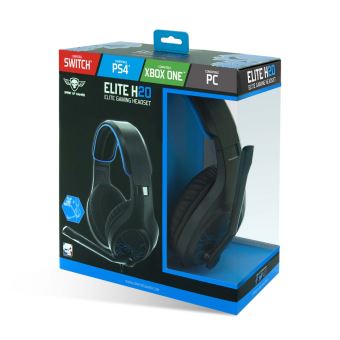 Casque Gaming filaire Spirit of Gamer Elite H20 Noir et bleu