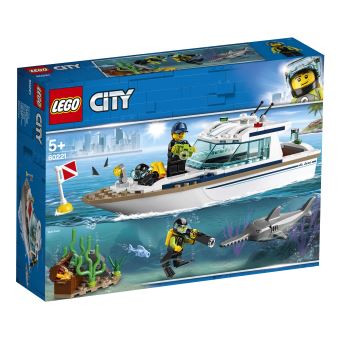 LEGO® City 60221 Le yacht de plongée
