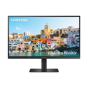 Samsung S24A400UJU - S4U Series - écran LED - 24" - 1920 x 1080 Full HD (1080p) @ 75 Hz - IPS - 250 cd/m² - 1000:1 - 5 ms - HDMI, DisplayPort, USB-C - noir