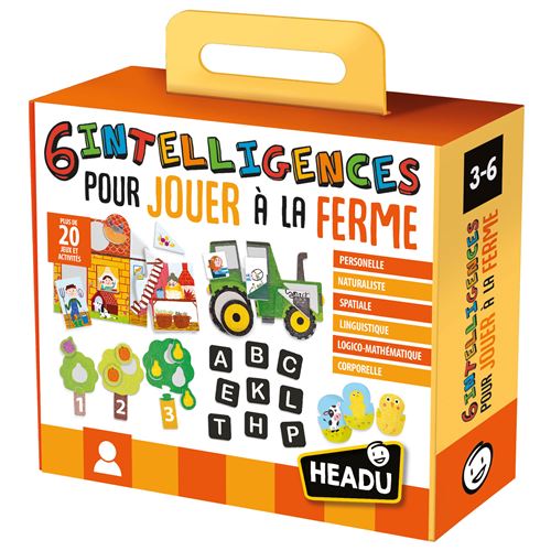 Jeu Éducatif Headu 6 Intelligences Pour Jouer À La Ferme