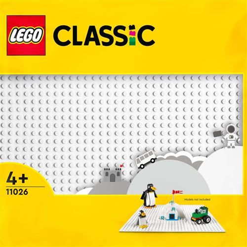 LEGO® Classic 11026 La plaque de construction Blanche