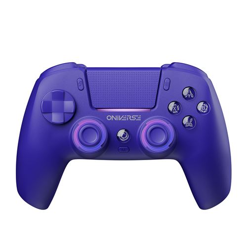 Manette sans fil Oniverse Starion Violet pour PS5 PS3 PC Android et iOS
