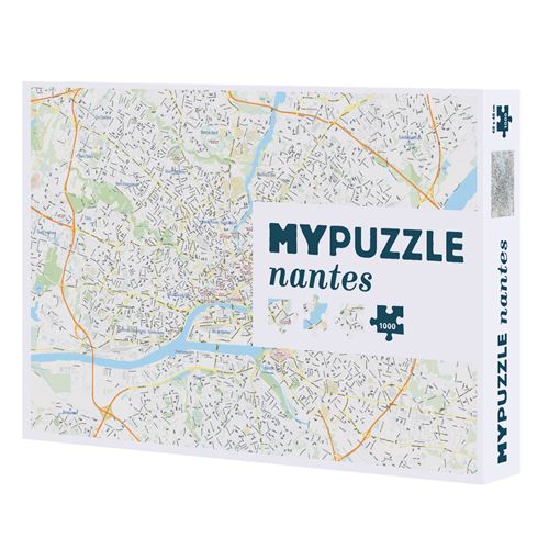 Puzzle Helvetiq Nantes 1000 pièces - Helvetiq