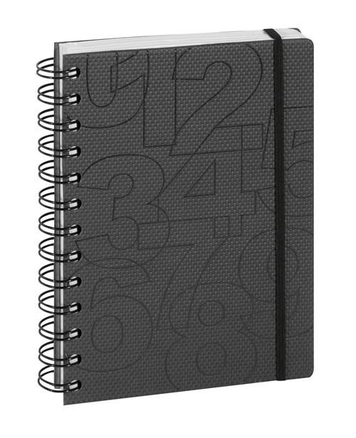 EXACOMPTA Agenda scolaire journalier  Collection Preston Septembre 2026 &agrave; Septembre 2027 12 x 17 cm Mod&egrave;le al&eacute;atoire 