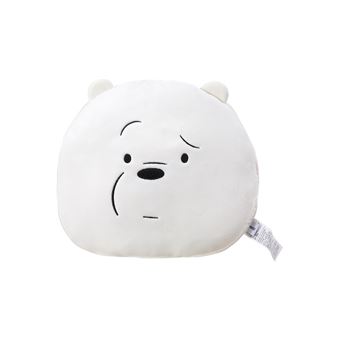 Plaid coussin Miniso We Bear Bears Polaire Blanc