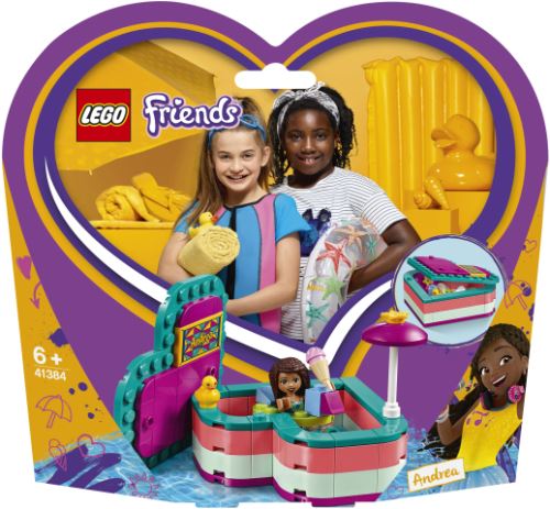 LEGO® Friends 41384 La boîte cœur d'été d'Andréa