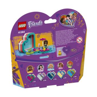 LEGO® Friends 41384 La boîte cœur d'été d'Andréa