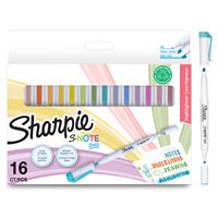Marqueur et Surligneur Sharpie S. Note Duo - Blister de 16