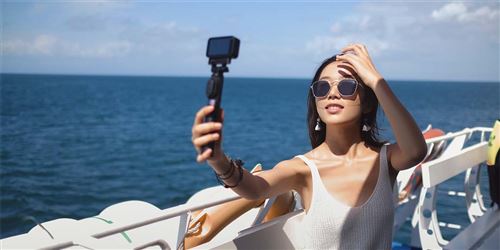 Stabilisateur Xiaomi Mi Action – Perche Selfie Aluminium, Pour Caméra Sport, Neuf