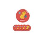 Lot de 10 gommettes Bookinou