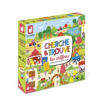 Casse-tête Janod Cherche et trouve les chiffres