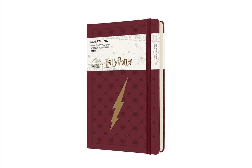 Agenda journalier Moleskine Grand format Edition limitée Harry Potter