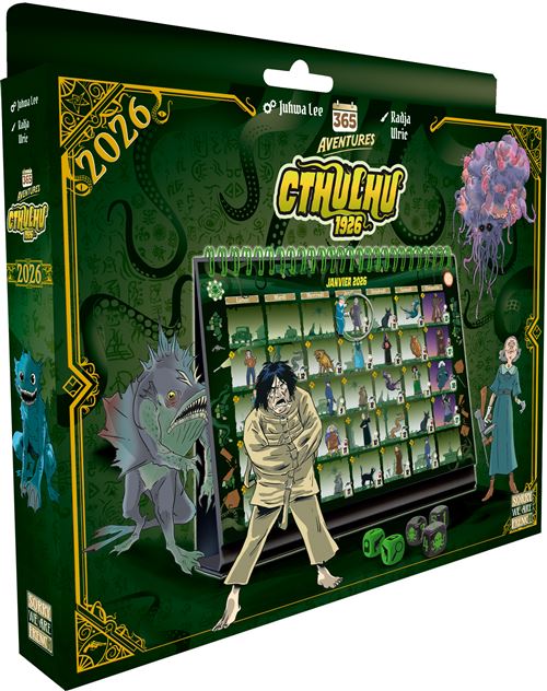 Jeu d’ambiance Sorry we are french 365 Aventures Cthulhu 1926