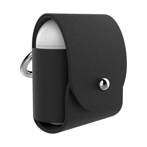 Etui en cuir Atelier Gaston pour Airpods Noir