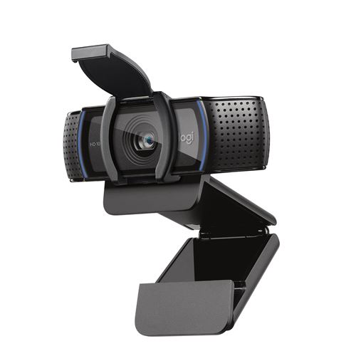 Webcam vidéo Logitech C920s Pro HD 1080p Noir