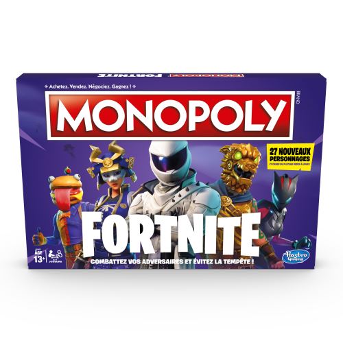 Jeu de société Monopoly Fortnite Nouvelle Edition