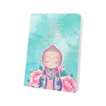 Carnet Little Buddha 15 x 11 cm Turquoise