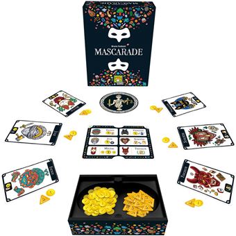 Jeu de stratégie Asmodee Mascarade V2