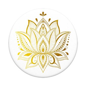 Support téléphone Popsockets Grip Prana doré - 1