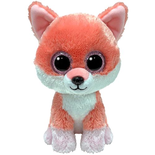 Ty Multicolore Peluche Beanie Boo's Small Vixen Renard
