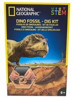 Jeu scientifique National Geographic Kit de Fouille Fossiles de Dinosaures