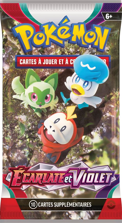 Carte Booster Ecarlate et modèle aléatoire POKEMON - vue 2