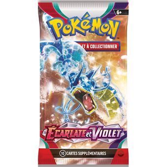 Carte à collectionner Pokémon EV01 Booster Blister Écarlate et Violet