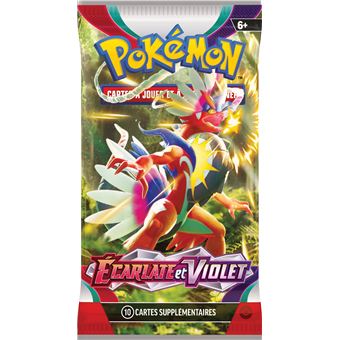 Carte à collectionner Pokémon EV01 Booster Blister Écarlate et Violet