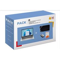 Ordinateur Portable HP 14" - AMD A8, 256Go HDD+SSD, Windows 10, Blanc