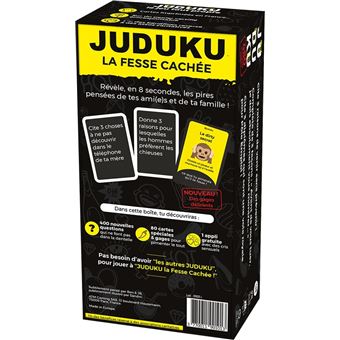 Jeu d'ambiance ATM Gaming Juduku la fesse cachée