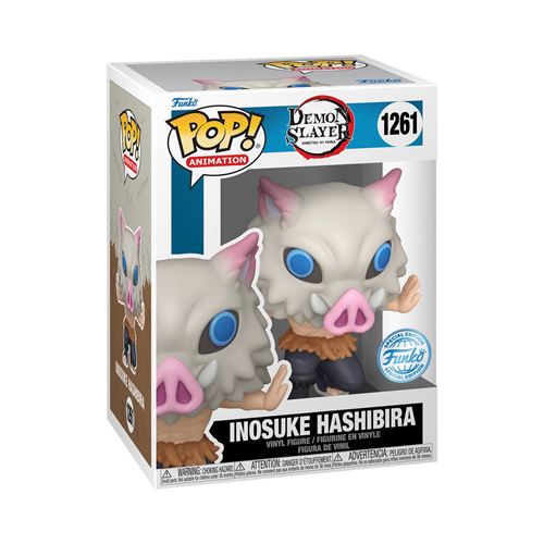 Funko Figurine Pop Animation Demon Slayer 7Th Form Inosuke