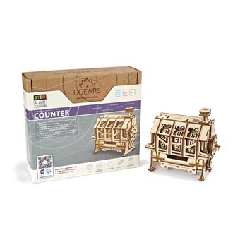 Puzzle 3D Ugears Compteur 157 pièces - 1